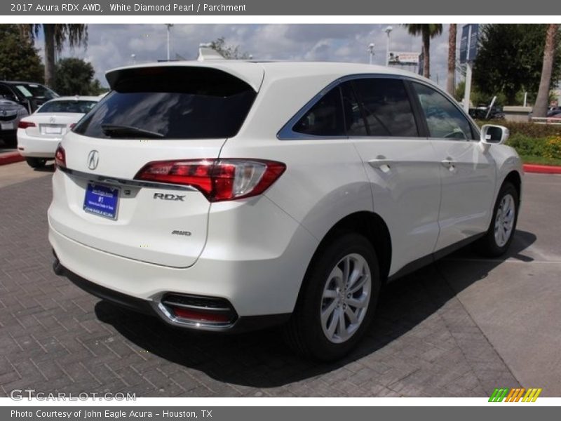 White Diamond Pearl / Parchment 2017 Acura RDX AWD