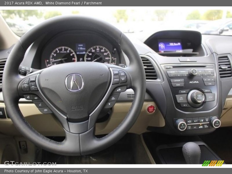 White Diamond Pearl / Parchment 2017 Acura RDX AWD