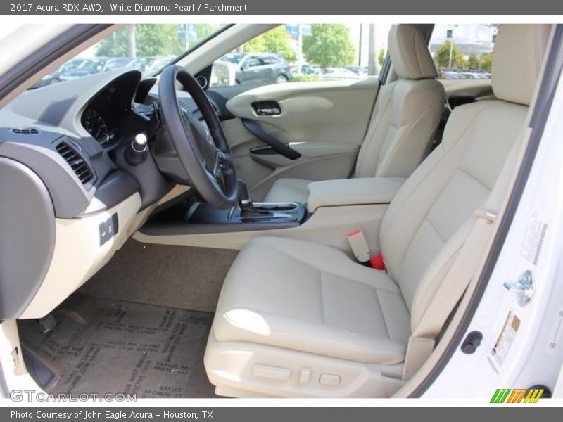 White Diamond Pearl / Parchment 2017 Acura RDX AWD