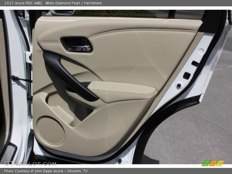 White Diamond Pearl / Parchment 2017 Acura RDX AWD