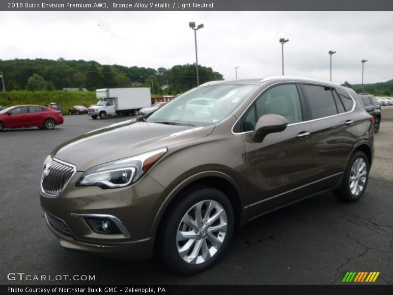 Bronze Alloy Metallic / Light Neutral 2016 Buick Envision Premium AWD