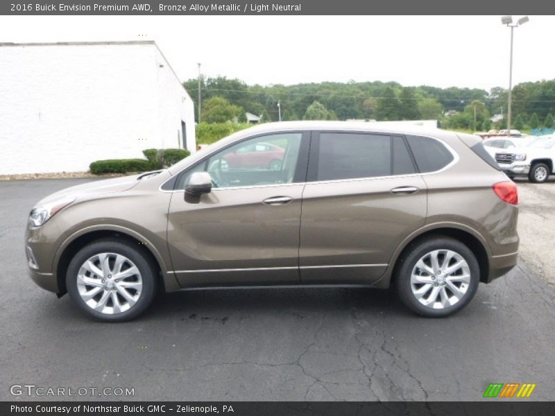 Bronze Alloy Metallic / Light Neutral 2016 Buick Envision Premium AWD