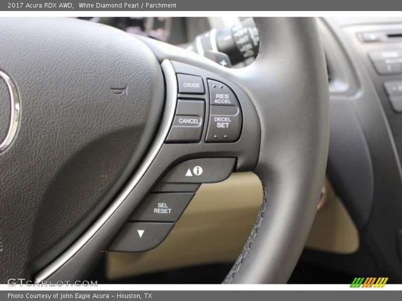 Controls of 2017 RDX AWD