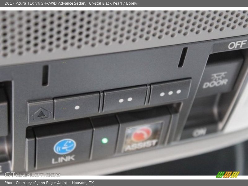 Crystal Black Pearl / Ebony 2017 Acura TLX V6 SH-AWD Advance Sedan