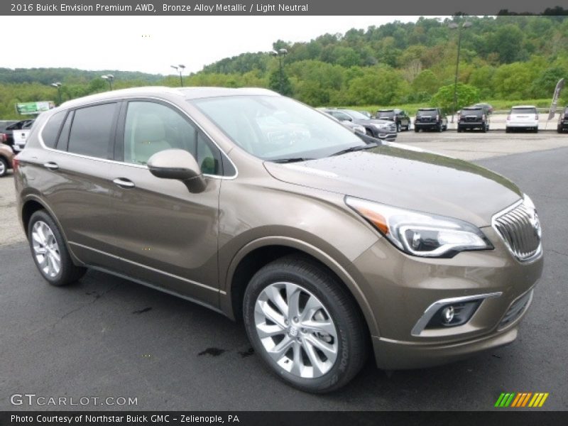 Bronze Alloy Metallic / Light Neutral 2016 Buick Envision Premium AWD