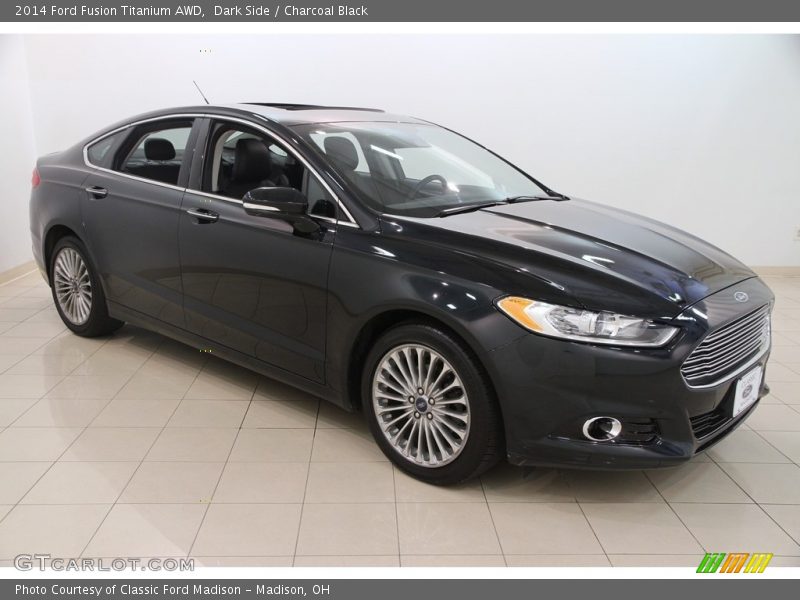 Dark Side / Charcoal Black 2014 Ford Fusion Titanium AWD