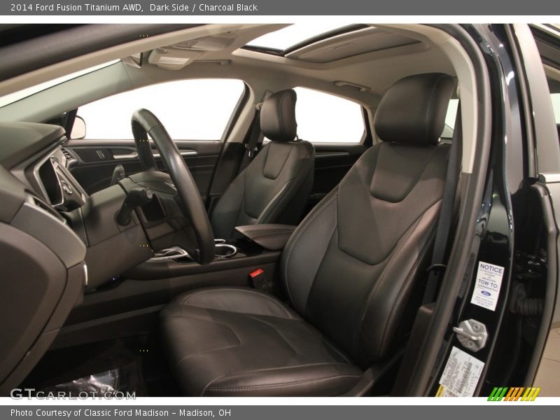 Dark Side / Charcoal Black 2014 Ford Fusion Titanium AWD