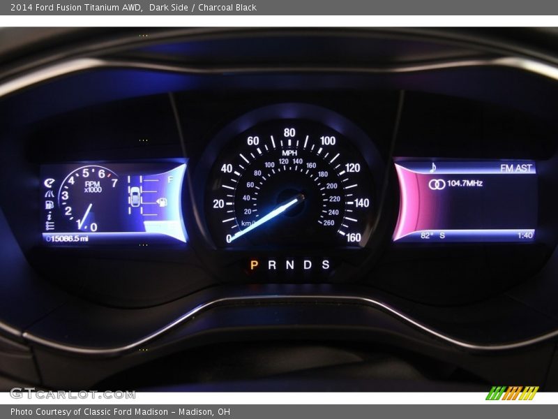 Dark Side / Charcoal Black 2014 Ford Fusion Titanium AWD
