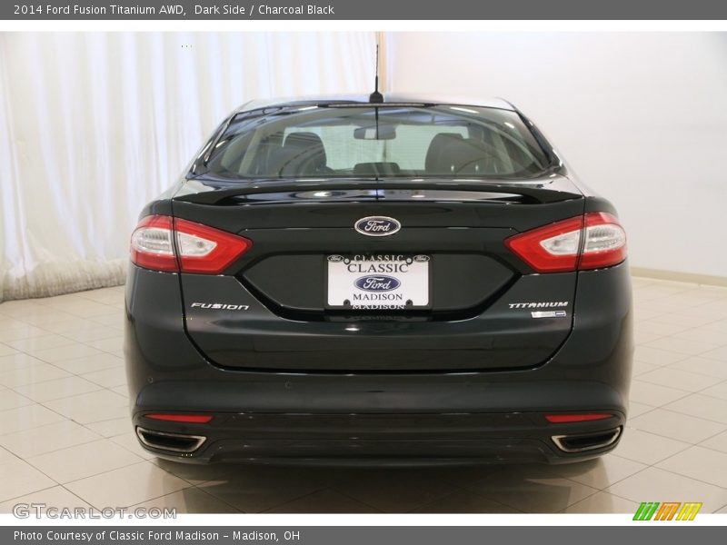 Dark Side / Charcoal Black 2014 Ford Fusion Titanium AWD