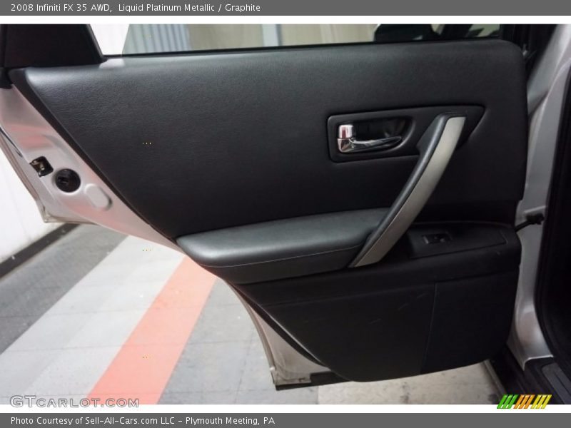 Liquid Platinum Metallic / Graphite 2008 Infiniti FX 35 AWD