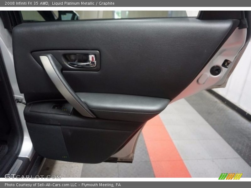 Liquid Platinum Metallic / Graphite 2008 Infiniti FX 35 AWD