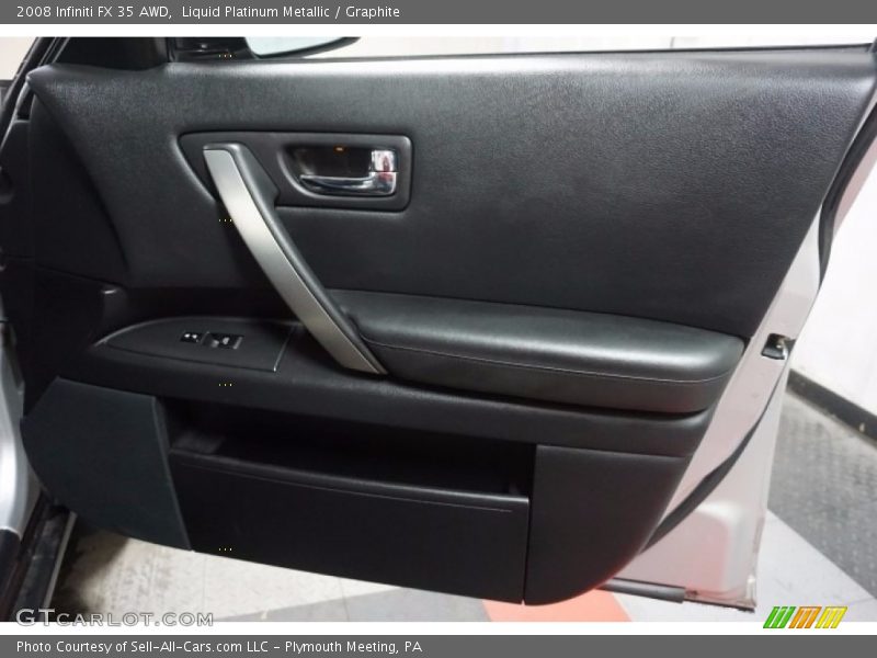 Liquid Platinum Metallic / Graphite 2008 Infiniti FX 35 AWD