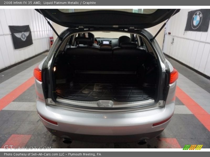 Liquid Platinum Metallic / Graphite 2008 Infiniti FX 35 AWD