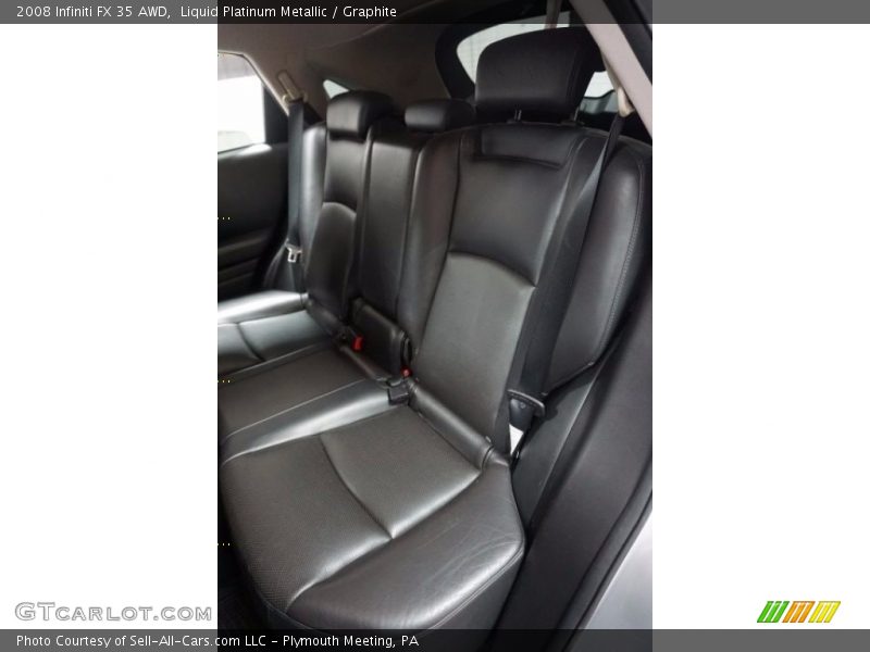 Liquid Platinum Metallic / Graphite 2008 Infiniti FX 35 AWD