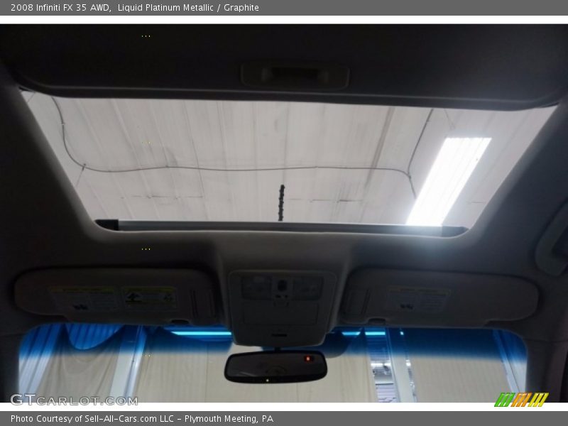 Liquid Platinum Metallic / Graphite 2008 Infiniti FX 35 AWD