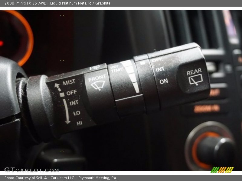 Liquid Platinum Metallic / Graphite 2008 Infiniti FX 35 AWD