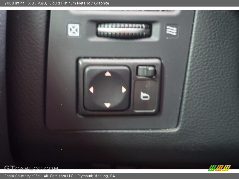 Liquid Platinum Metallic / Graphite 2008 Infiniti FX 35 AWD