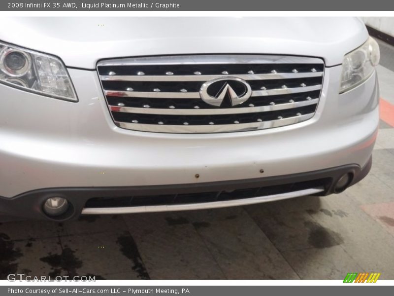 Liquid Platinum Metallic / Graphite 2008 Infiniti FX 35 AWD