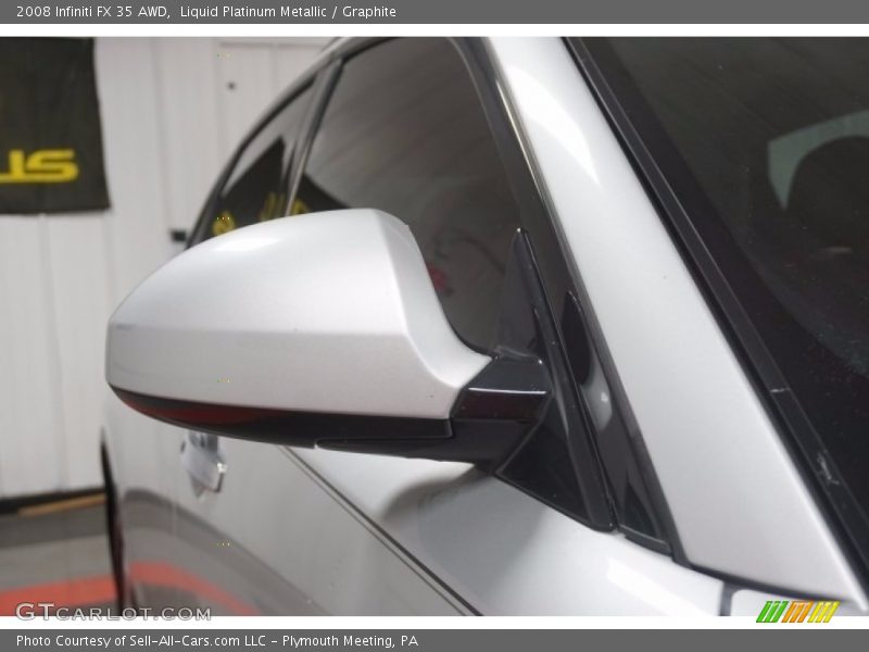 Liquid Platinum Metallic / Graphite 2008 Infiniti FX 35 AWD