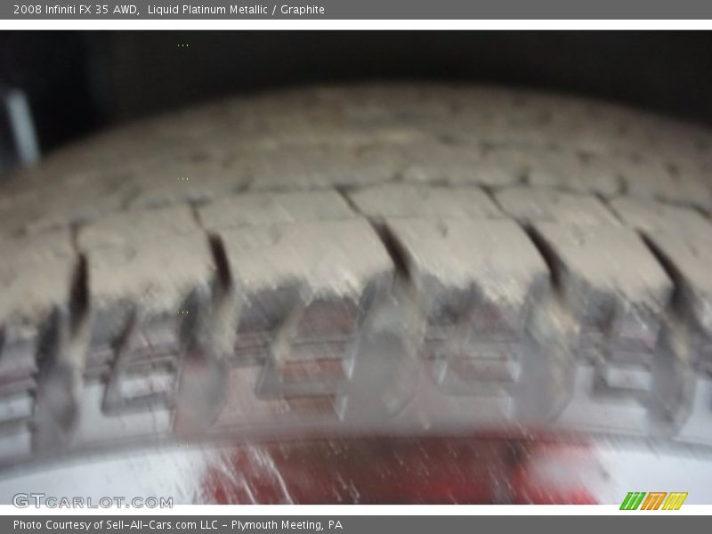 Liquid Platinum Metallic / Graphite 2008 Infiniti FX 35 AWD