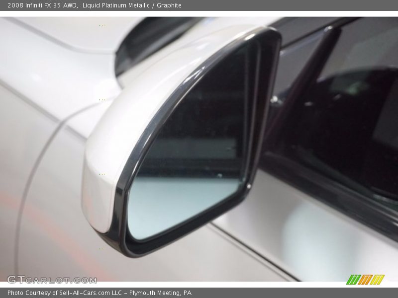 Liquid Platinum Metallic / Graphite 2008 Infiniti FX 35 AWD