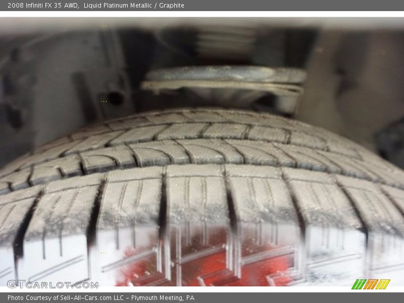 Liquid Platinum Metallic / Graphite 2008 Infiniti FX 35 AWD