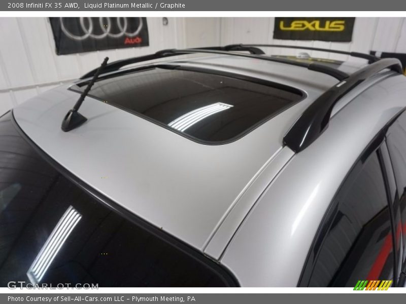 Liquid Platinum Metallic / Graphite 2008 Infiniti FX 35 AWD