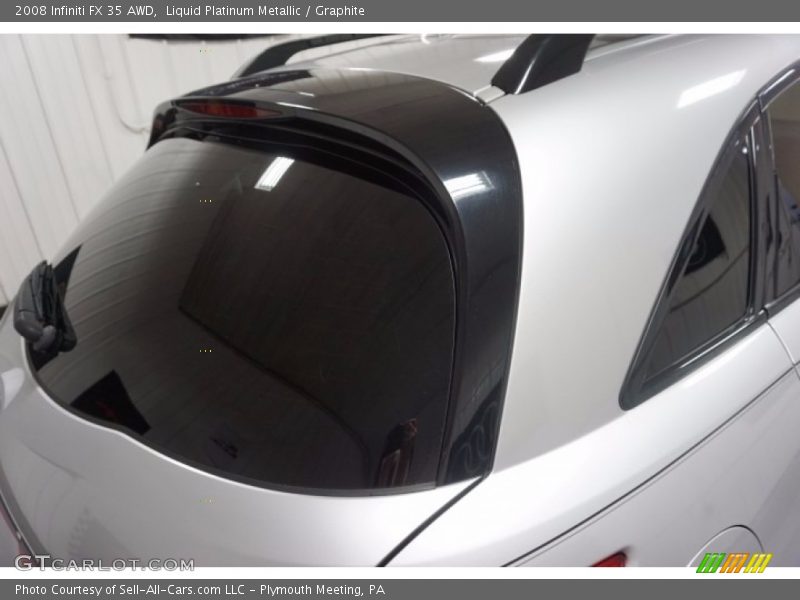 Liquid Platinum Metallic / Graphite 2008 Infiniti FX 35 AWD