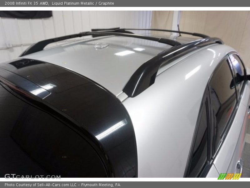 Liquid Platinum Metallic / Graphite 2008 Infiniti FX 35 AWD