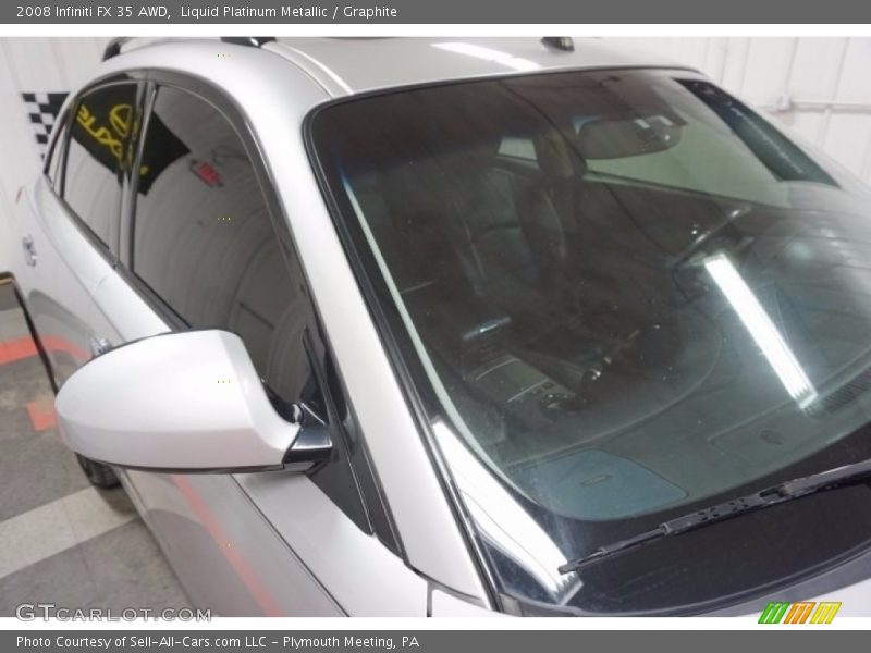 Liquid Platinum Metallic / Graphite 2008 Infiniti FX 35 AWD