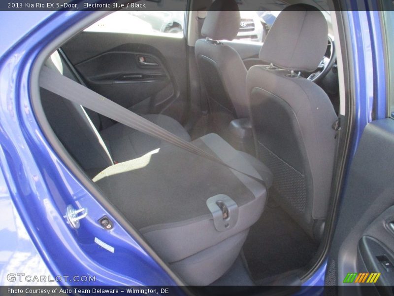 Electronic Blue / Black 2013 Kia Rio EX 5-Door