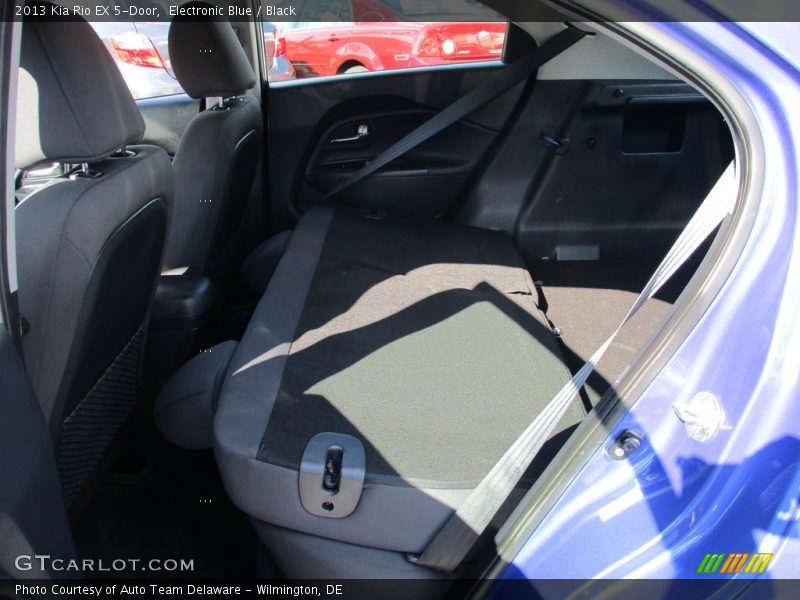 Electronic Blue / Black 2013 Kia Rio EX 5-Door