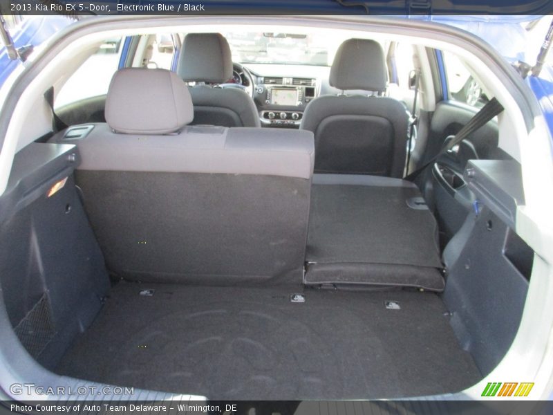 Electronic Blue / Black 2013 Kia Rio EX 5-Door