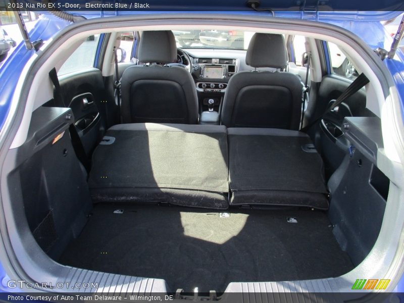 Electronic Blue / Black 2013 Kia Rio EX 5-Door