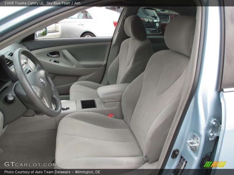 Sky Blue Pearl / Ash 2008 Toyota Camry LE