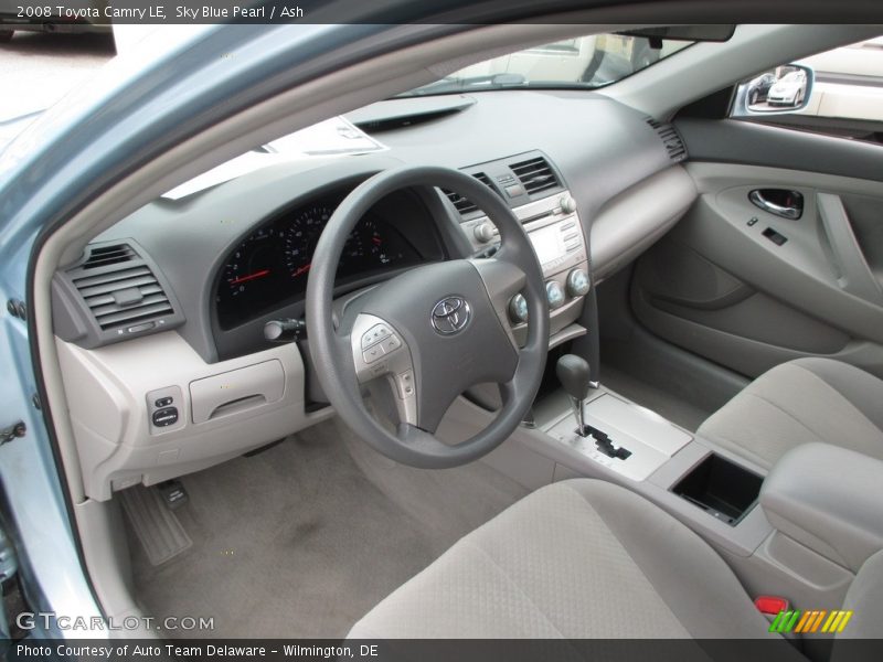 Sky Blue Pearl / Ash 2008 Toyota Camry LE