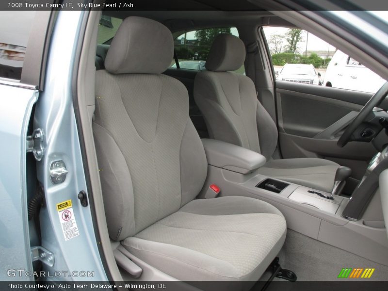 Sky Blue Pearl / Ash 2008 Toyota Camry LE