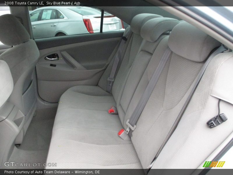 Sky Blue Pearl / Ash 2008 Toyota Camry LE