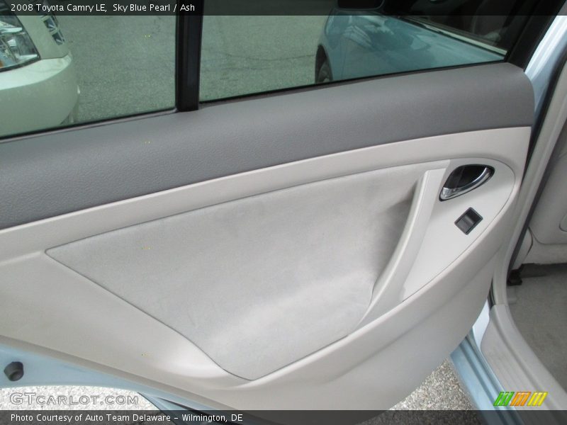 Sky Blue Pearl / Ash 2008 Toyota Camry LE