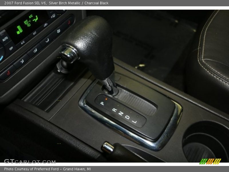 Silver Birch Metallic / Charcoal Black 2007 Ford Fusion SEL V6