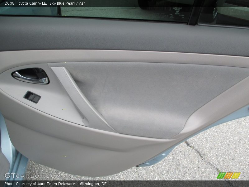 Sky Blue Pearl / Ash 2008 Toyota Camry LE