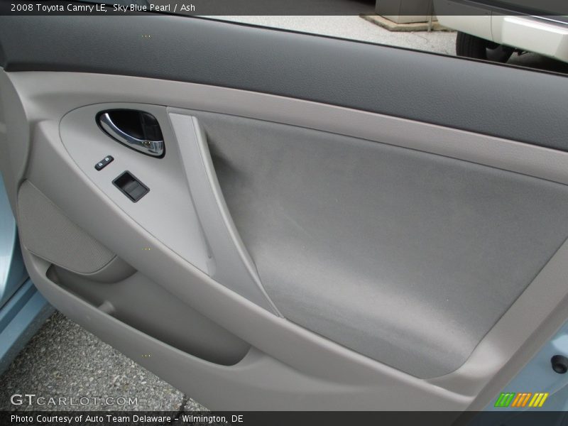 Sky Blue Pearl / Ash 2008 Toyota Camry LE