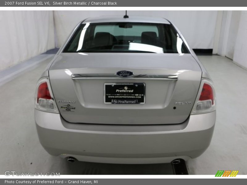 Silver Birch Metallic / Charcoal Black 2007 Ford Fusion SEL V6