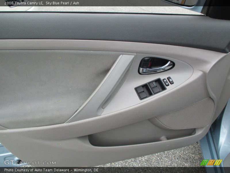 Sky Blue Pearl / Ash 2008 Toyota Camry LE
