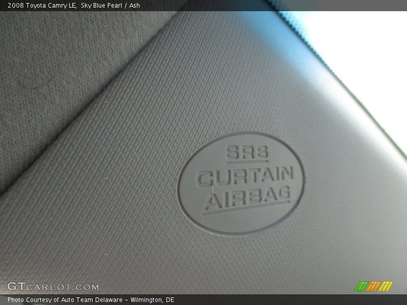 Sky Blue Pearl / Ash 2008 Toyota Camry LE