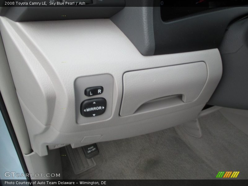 Sky Blue Pearl / Ash 2008 Toyota Camry LE