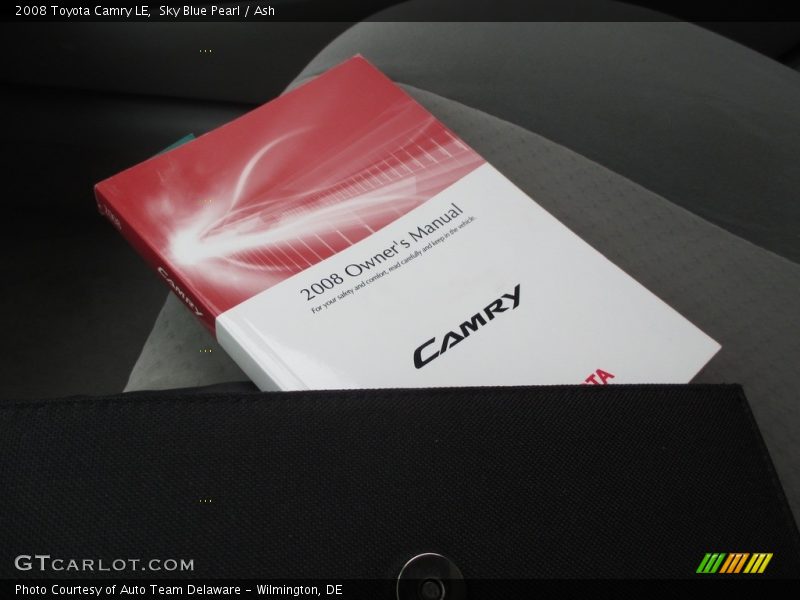 Sky Blue Pearl / Ash 2008 Toyota Camry LE