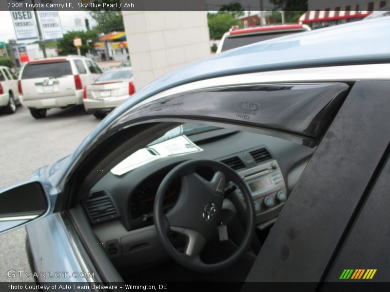 Sky Blue Pearl / Ash 2008 Toyota Camry LE