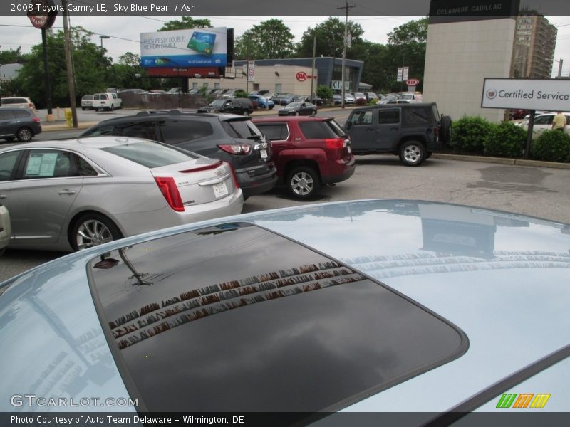 Sky Blue Pearl / Ash 2008 Toyota Camry LE