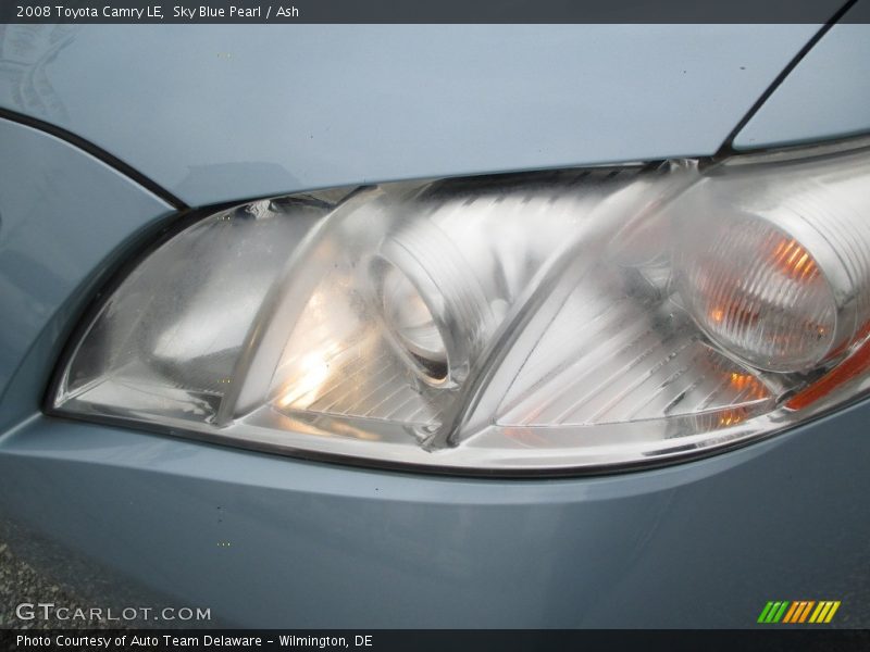 Sky Blue Pearl / Ash 2008 Toyota Camry LE
